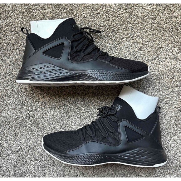 Nike Air Jordan Formula 23 Black Cat Blackout Size 15 Men's - Picture 1 of 8